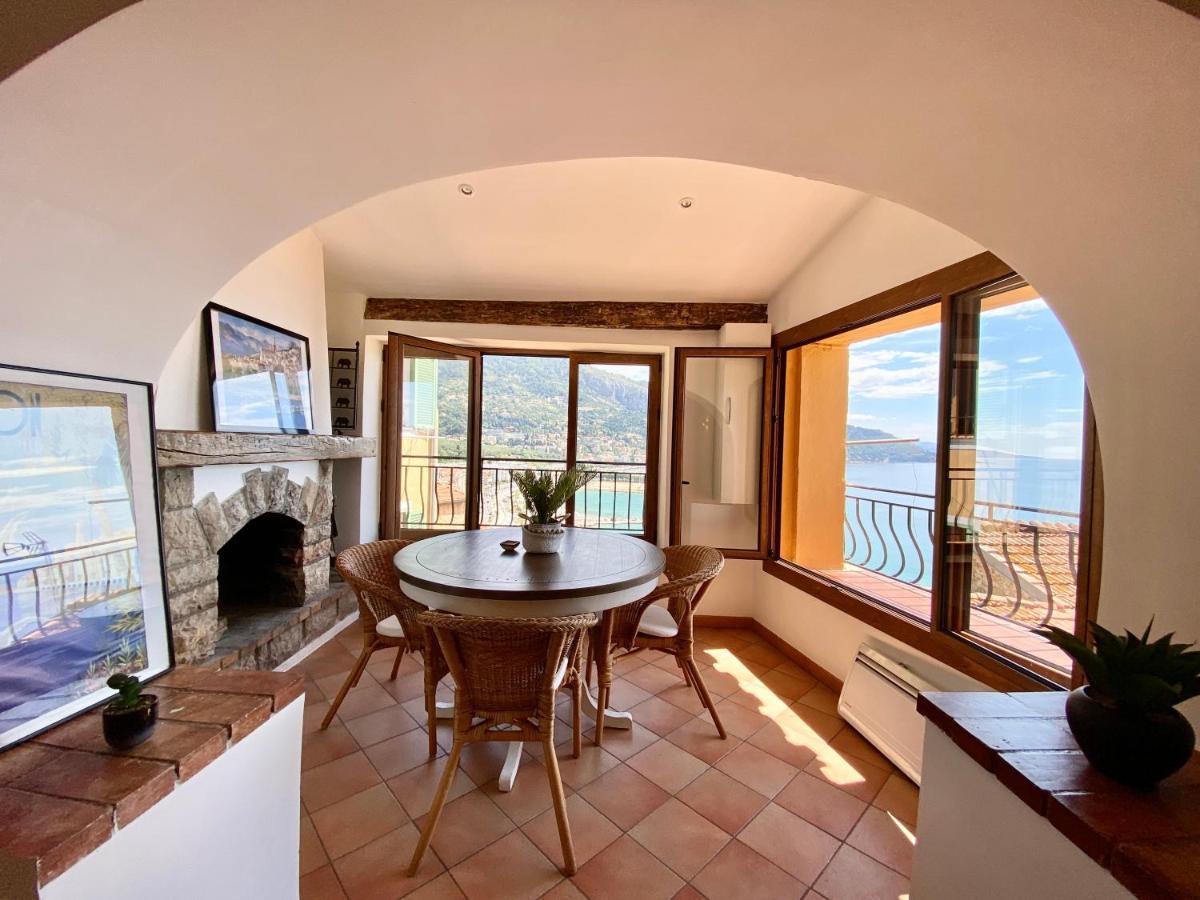 Apartamento Vieux Chateau, Vue Mer Menton Exterior foto